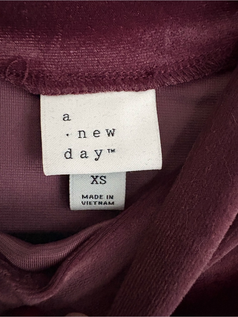 Velvet Burgundy Dress - Picture 2 of 5